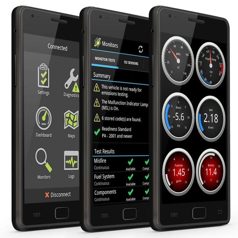 OBDLink LX Bluetooth 3.0 OBD2 Adapter for Motoscan, Torque, Hybrid Assistant (Android Only), OBD II Diagnostic Scanner - Image 5